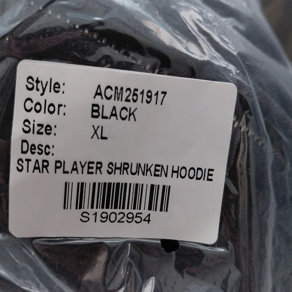 NWT Dolls Kill Current Mood Size XL Starry Zip Up Hoodie! - Picture 8 of 8